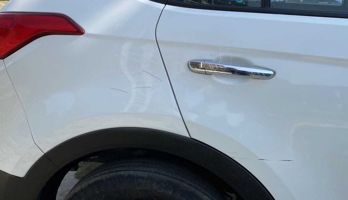 2018 Hyundai Creta SX 1.6 DIESEL, Diesel, Manual, 98,061 km, Left quarter panel - Paint has minor damage