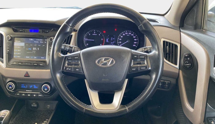 2018 Hyundai Creta SX 1.6 DIESEL, Diesel, Manual, 98,061 km, Steering Wheel Close Up