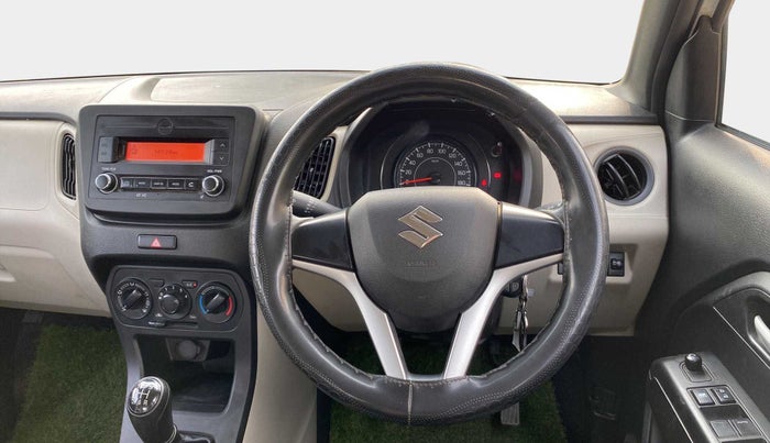2019 Maruti New Wagon-R VXI 1.0, Petrol, Manual, 44,335 km, Steering Wheel Close Up