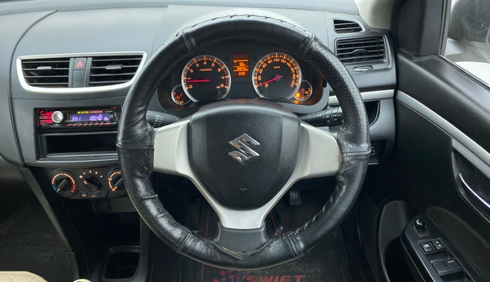 2012 Maruti Swift VXI, Petrol, Manual, 39,044 km, Steering Wheel Close Up