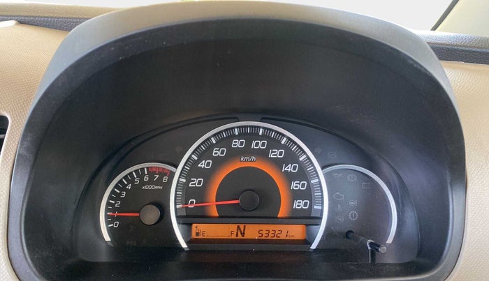 2016 Maruti Wagon R 1.0 VXI AMT, Petrol, Automatic, 53,285 km, Odometer Image