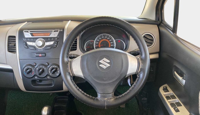 2016 Maruti Wagon R 1.0 VXI AMT, Petrol, Automatic, 53,285 km, Steering Wheel Close Up
