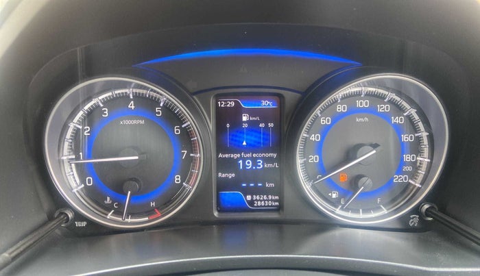 2020 Toyota Glanza G ISG, Petrol, Manual, 28,628 km, Odometer Image