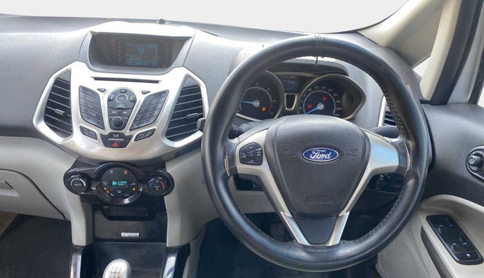 2016 Ford Ecosport TITANIUM 1.5L DIESEL, Diesel, Manual, 61,840 km, Steering Wheel Close Up