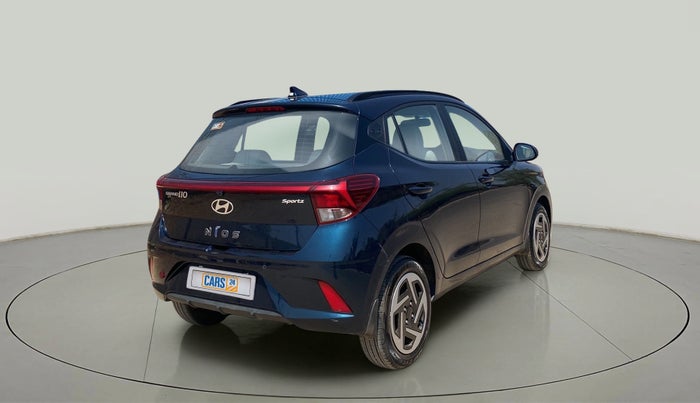 2023 Hyundai GRAND I10 NIOS SPORTZ 1.2 KAPPA VTVT, Petrol, Manual, 2,835 km, Right Back Diagonal