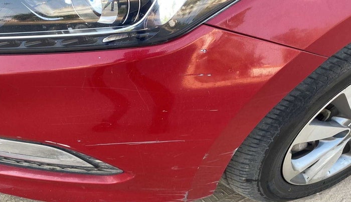 2016 Hyundai Elite i20 ASTA 1.2 (O), Petrol, Manual, 38,373 km, Front bumper - Paint has minor damage