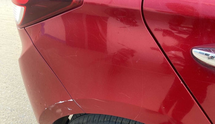 2016 Hyundai Elite i20 ASTA 1.2 (O), Petrol, Manual, 38,373 km, Right quarter panel - Minor scratches