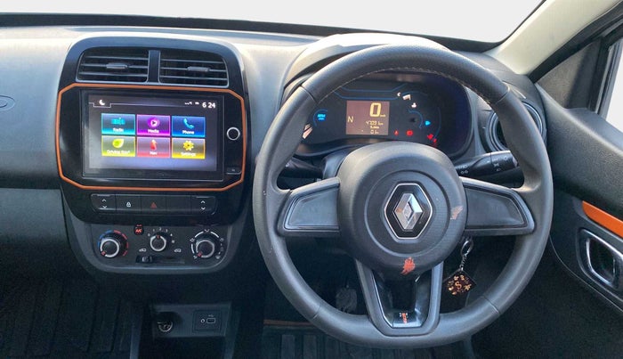 2020 Renault Kwid CLIMBER 1.0 AMT (O), Petrol, Automatic, 47,089 km, Steering Wheel Close Up