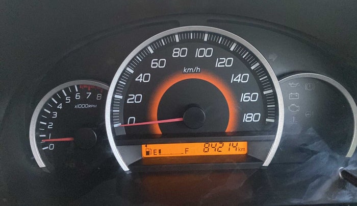 2015 Maruti Wagon R 1.0 VXI, Petrol, Manual, 84,211 km, Odometer Image