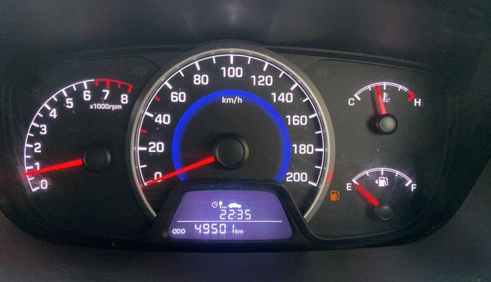 2017 Hyundai Grand i10 MAGNA 1.2 KAPPA VTVT, Petrol, Manual, 49,489 km, Odometer Image