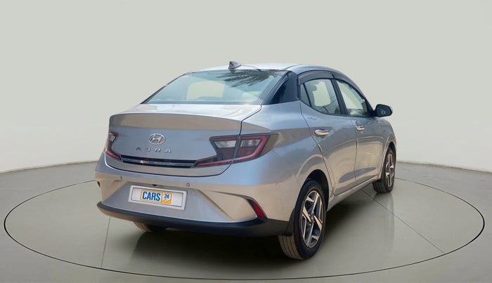 2020 Hyundai AURA SX PLUS 1.2 AMT, Petrol, Automatic, 12,465 km, Right Back Diagonal