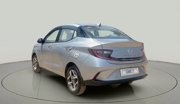 2020 Hyundai AURA SX PLUS 1.2 AMT, Petrol, Automatic, 12,465 km, Left Back Diagonal