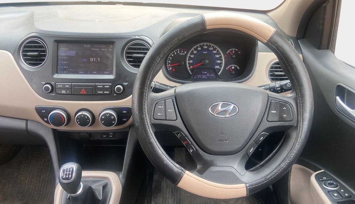 2018 Hyundai Grand i10 SPORTZ 1.2 KAPPA VTVT, Petrol, Manual, 24,050 km, Steering Wheel Close Up