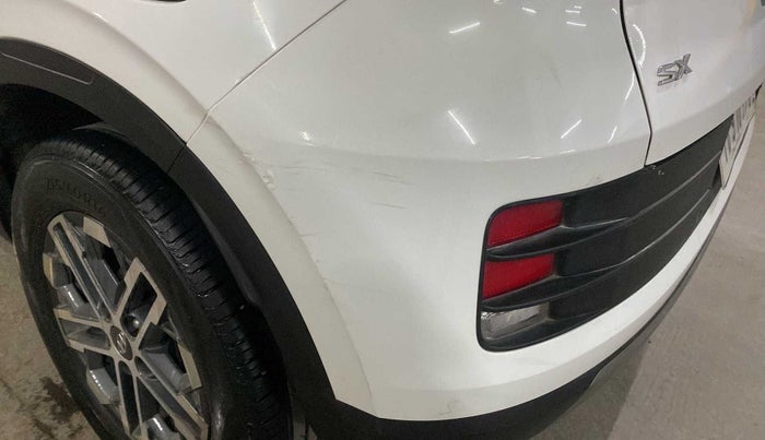 2022 Hyundai VENUE SX 1.0 (O) TURBO IMT, Petrol, Manual, 22,622 km, Rear bumper - Minor scratches