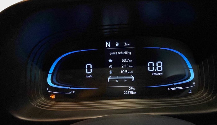 2022 Hyundai VENUE SX 1.0 (O) TURBO IMT, Petrol, Manual, 22,622 km, Odometer Image