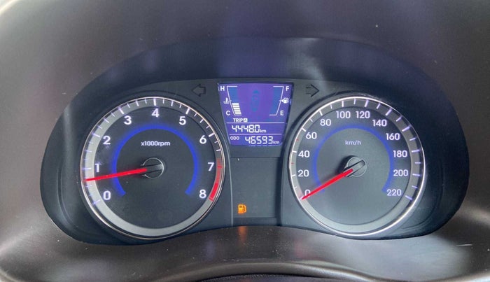 2017 Hyundai Verna 1.6 VTVT SX, Petrol, Manual, 46,589 km, Odometer Image