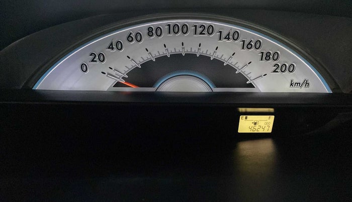 2013 Toyota Etios Liva GD, Diesel, Manual, 46,243 km, Odometer Image