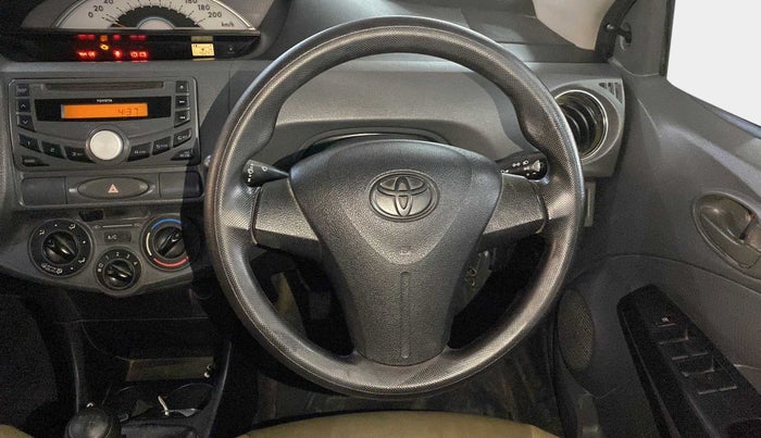2013 Toyota Etios Liva GD, Diesel, Manual, 46,243 km, Steering Wheel Close Up