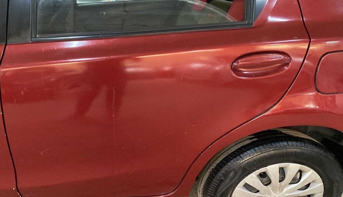 2013 Toyota Etios Liva GD, Diesel, Manual, 46,243 km, Rear left door - Minor scratches
