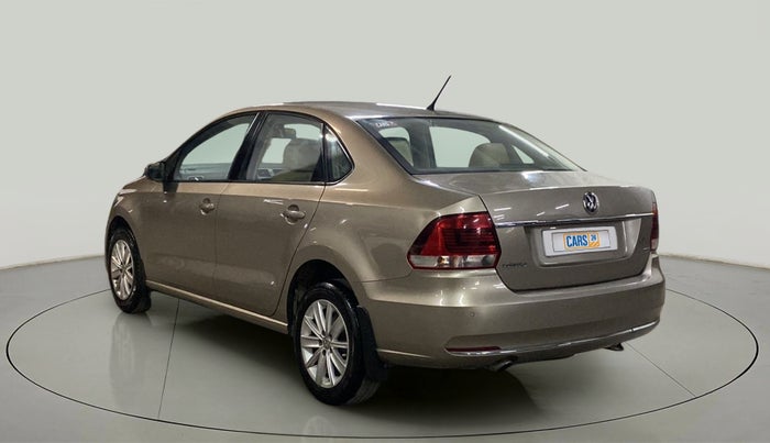 2015 Volkswagen Vento HIGHLINE 1.5 AT, Diesel, Automatic, 94,799 km, Left Back Diagonal