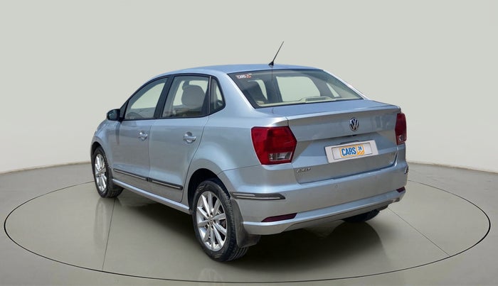 2017 Volkswagen Ameo HIGHLINE PLUS 1.5L AT 16 ALLOY, Diesel, Automatic, 53,914 km, Left Back Diagonal