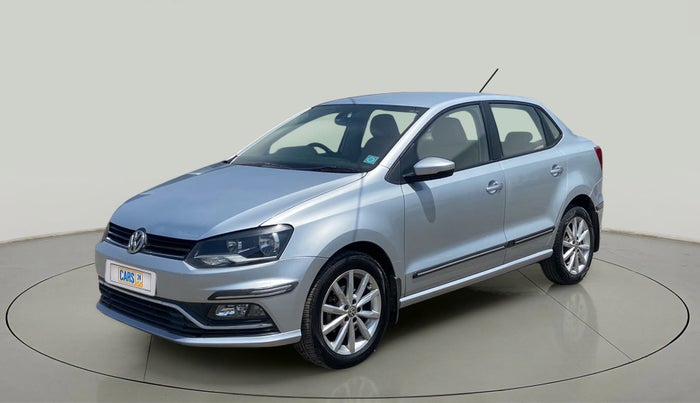 2017 Volkswagen Ameo HIGHLINE PLUS 1.5L AT 16 ALLOY, Diesel, Automatic, 53,914 km, Left Front Diagonal