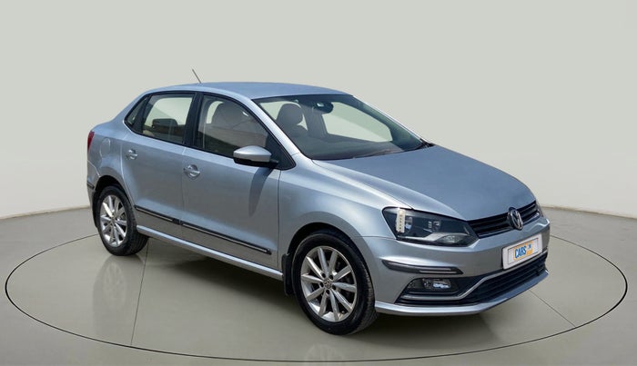 2017 Volkswagen Ameo HIGHLINE PLUS 1.5L AT 16 ALLOY, Diesel, Automatic, 53,914 km, Right Front Diagonal