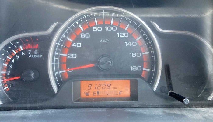 2017 Maruti Alto K10 VXI, Petrol, Manual, 91,203 km, Odometer Image