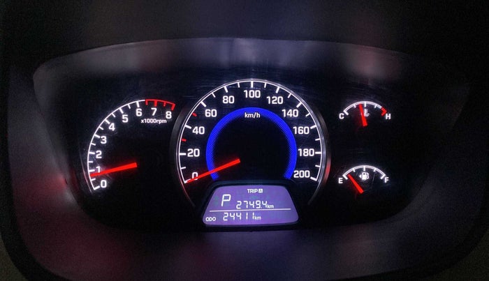 2018 Hyundai Grand i10 SPORTZ AT 1.2 KAPPA VTVT, Petrol, Automatic, 24,398 km, Odometer Image