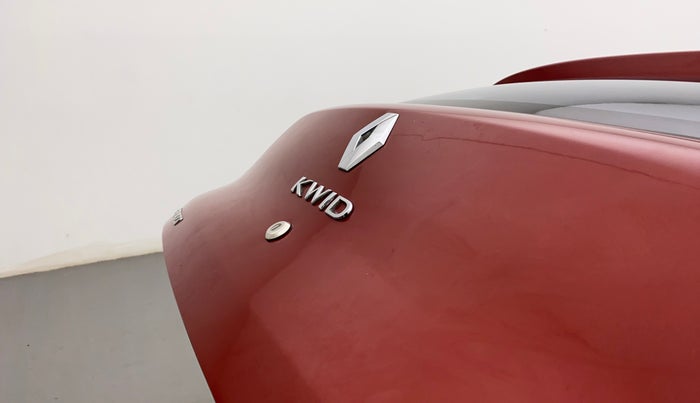 2016 Renault Kwid RXT 0.8, Petrol, Manual, 57,692 km, Dicky (Boot door) - Minor scratches