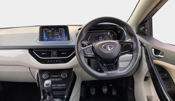 2021 Tata NEXON XZ PLUS PETROL, Petrol, Manual, 12,200 km, Steering Wheel Close Up