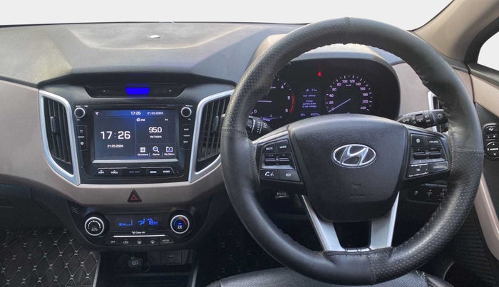 2018 Hyundai Creta SX (O) 1.6 DIESEL, Diesel, Manual, 83,220 km, Steering Wheel Close Up