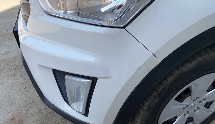 2018 Hyundai Creta E PLUS 1.6 PETROL, Petrol, Manual, 67,169 km, Front bumper - Minor scratches