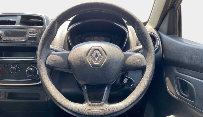 2017 Renault Kwid RXL, Petrol, Manual, 74,406 km, Steering Wheel Close Up
