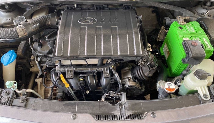2015 Hyundai Grand i10 SPORTZ 1.2 KAPPA VTVT, Petrol, Manual, 27,991 km, Open Bonet