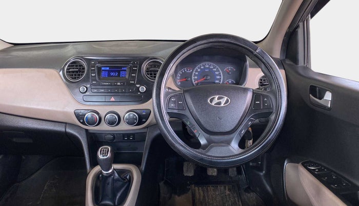 2015 Hyundai Grand i10 SPORTZ 1.2 KAPPA VTVT, Petrol, Manual, 27,991 km, Steering Wheel Close Up