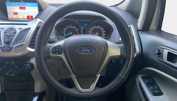 2017 Ford Ecosport TITANIUM 1.5L PETROL, Petrol, Manual, 40,771 km, Steering Wheel Close Up