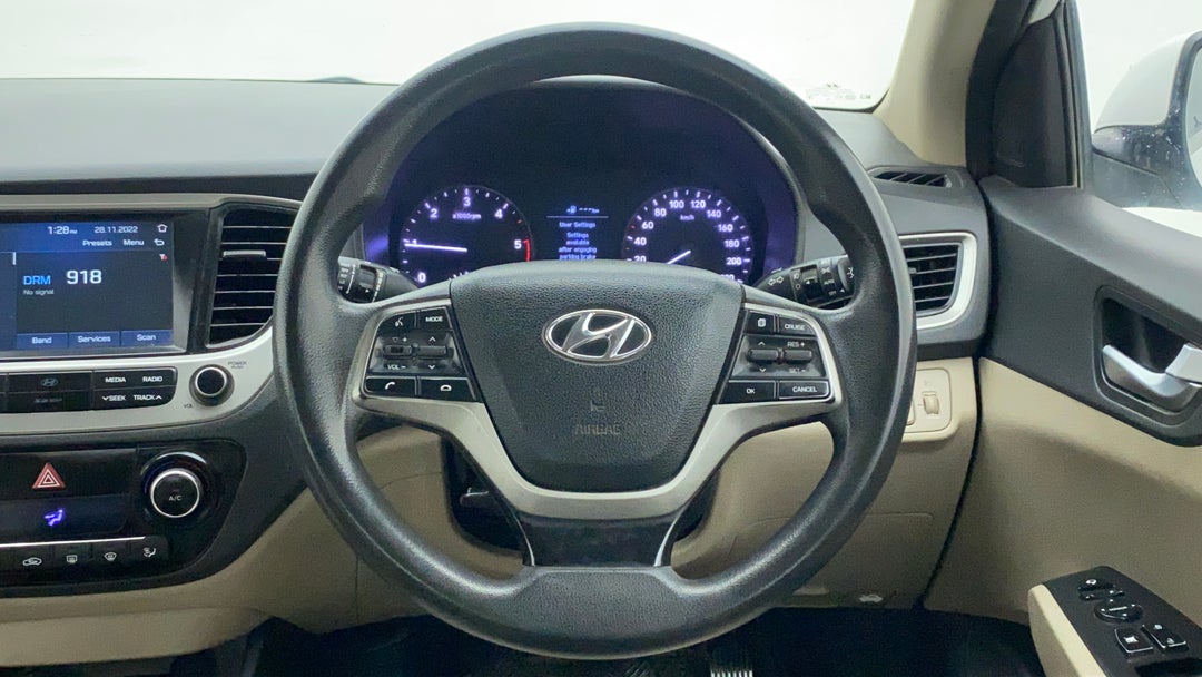Steering Wheel Close Up