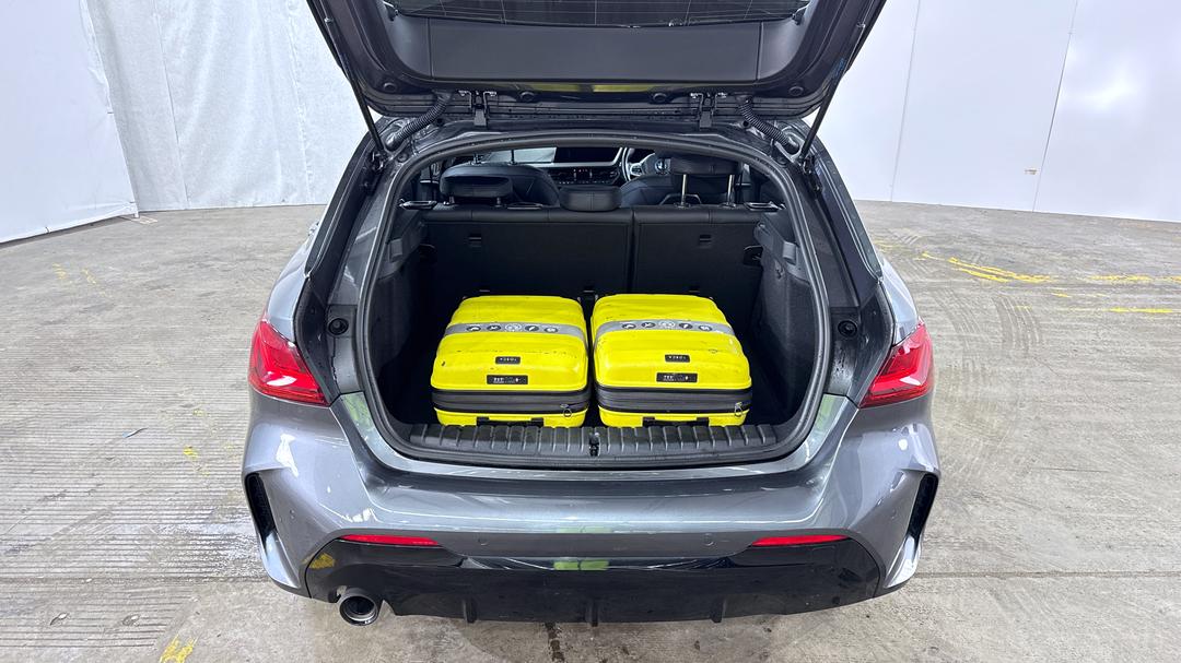 2021 BMW 1 18i M Sport, Automatic, 22734 km, Boot Inside View with Luggage