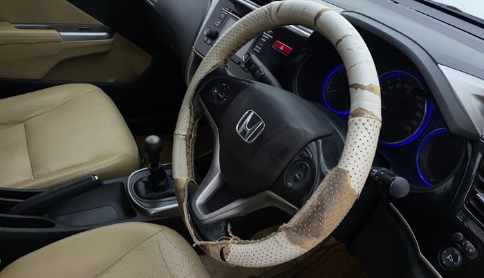2014 Honda City 1.5L I-VTEC VX, Petrol, Manual, 62,179 km, Steering wheel - Steering cover is minor torn