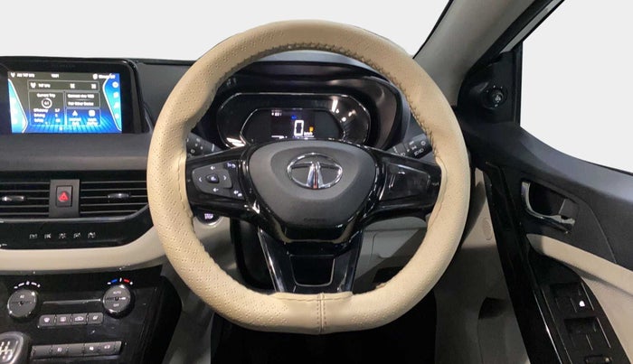 2021 Tata NEXON XZ PLUS PETROL, Petrol, Manual, 19,298 km, Steering Wheel Close Up