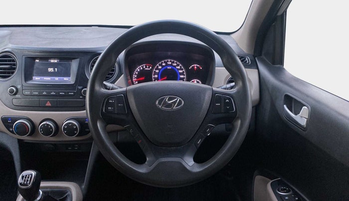 2017 Hyundai Grand i10 SPORTZ 1.2 KAPPA VTVT, Petrol, Manual, 71,650 km, Steering Wheel Close Up