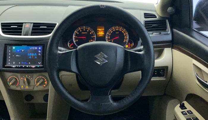 2016 Maruti Swift Dzire VXI (O), Petrol, Manual, 75,285 km, Steering Wheel Close Up