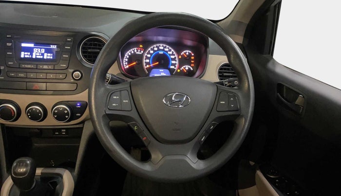 2018 Hyundai Grand i10 MAGNA 1.2 KAPPA VTVT, Petrol, Manual, 10,003 km, Steering Wheel Close Up