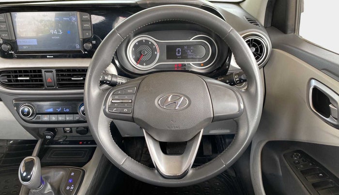 2021 Hyundai GRAND I10 NIOS ASTA AMT 1.2 KAPPA VTVT, Petrol, Automatic, 26,890 km, Steering Wheel Close Up