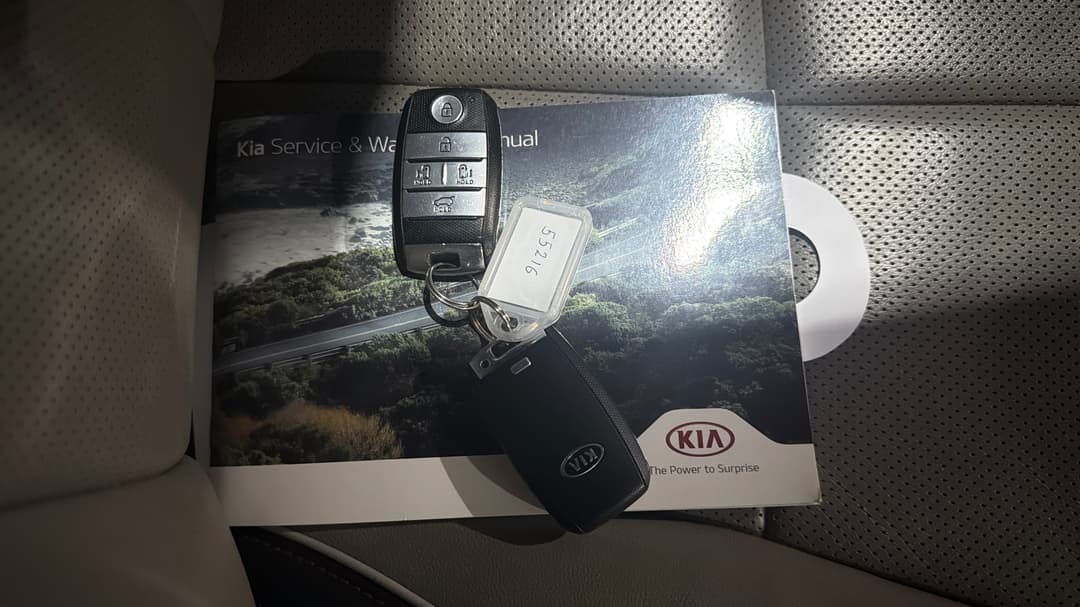 2020 Kia Carnival Platinum, Automatic, 66715 km, Key Close-up