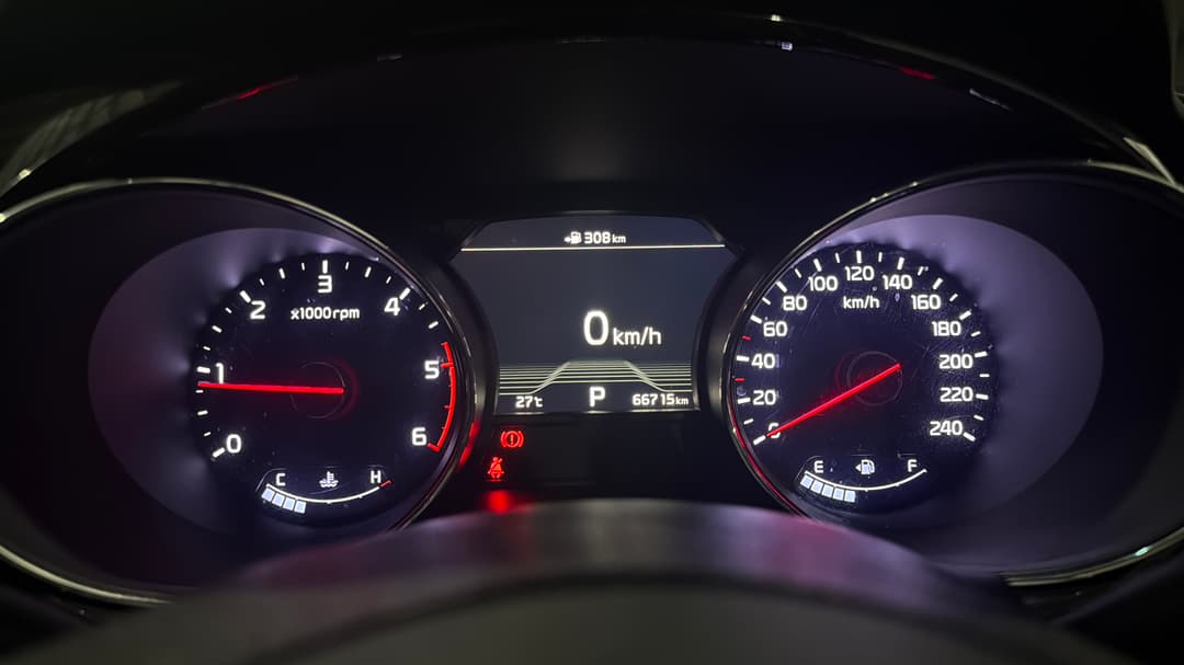 2020 Kia Carnival Platinum, Automatic, 66715 km, Odometer View