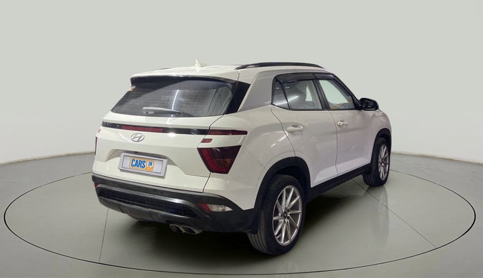 2020 Hyundai Creta SX (O) 1.4 TURBO DCT, Petrol, Automatic, 55,486 km, Right Back Diagonal