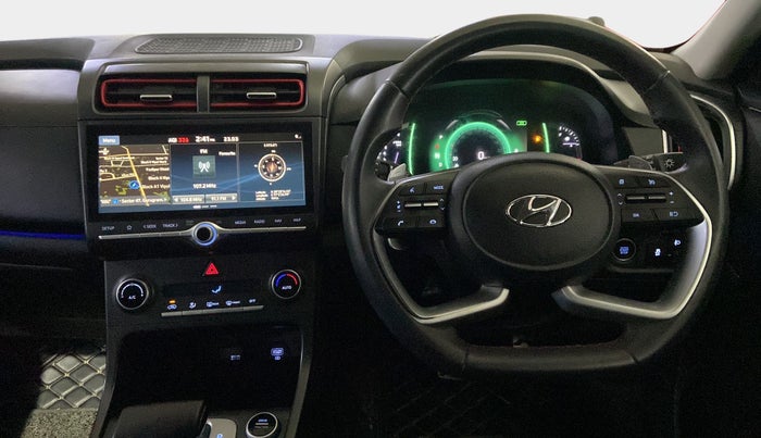 2020 Hyundai Creta SX (O) 1.4 TURBO DCT, Petrol, Automatic, 55,486 km, Steering Wheel Close Up