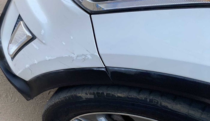 2018 Hyundai Creta SX (O) 1.6 DIESEL, Diesel, Manual, 1,09,100 km, Front bumper - Minor damage